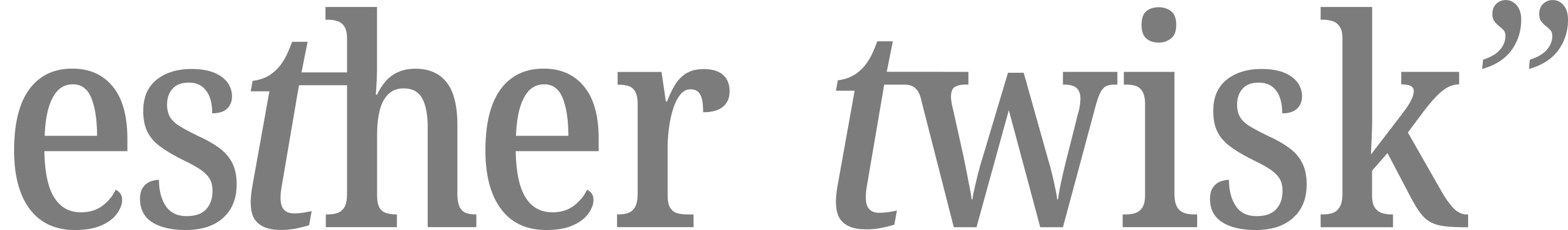 Logo Esther Twisk
